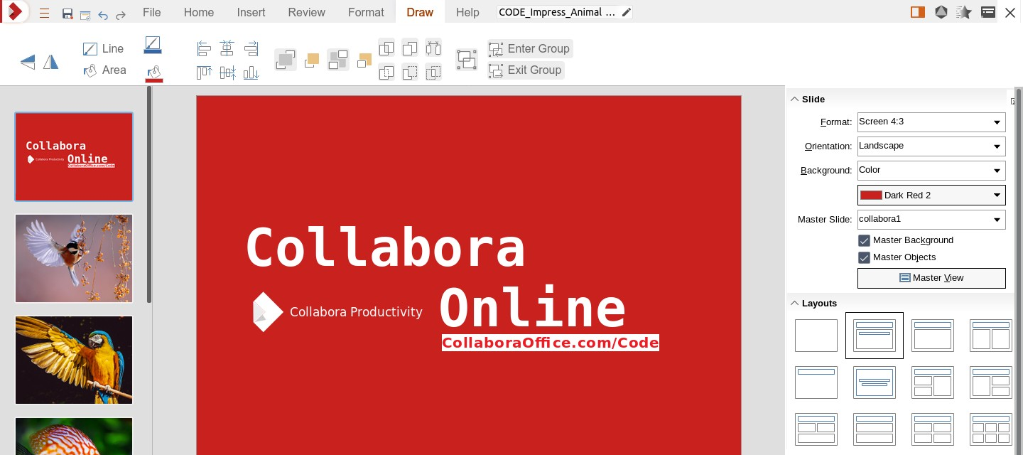 Collabora Office Screenshot 1