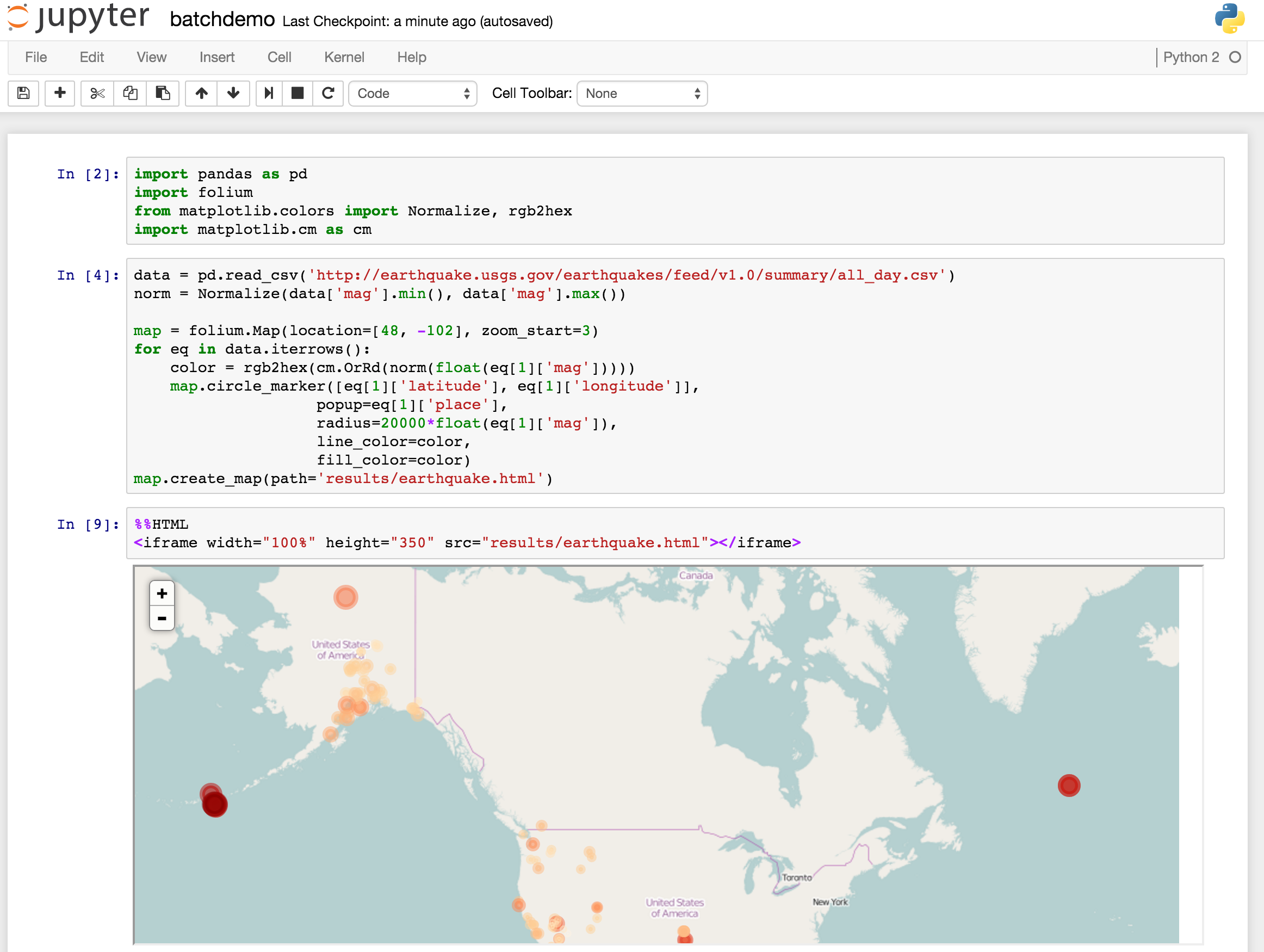 Jupyter Hub Screenshot 1