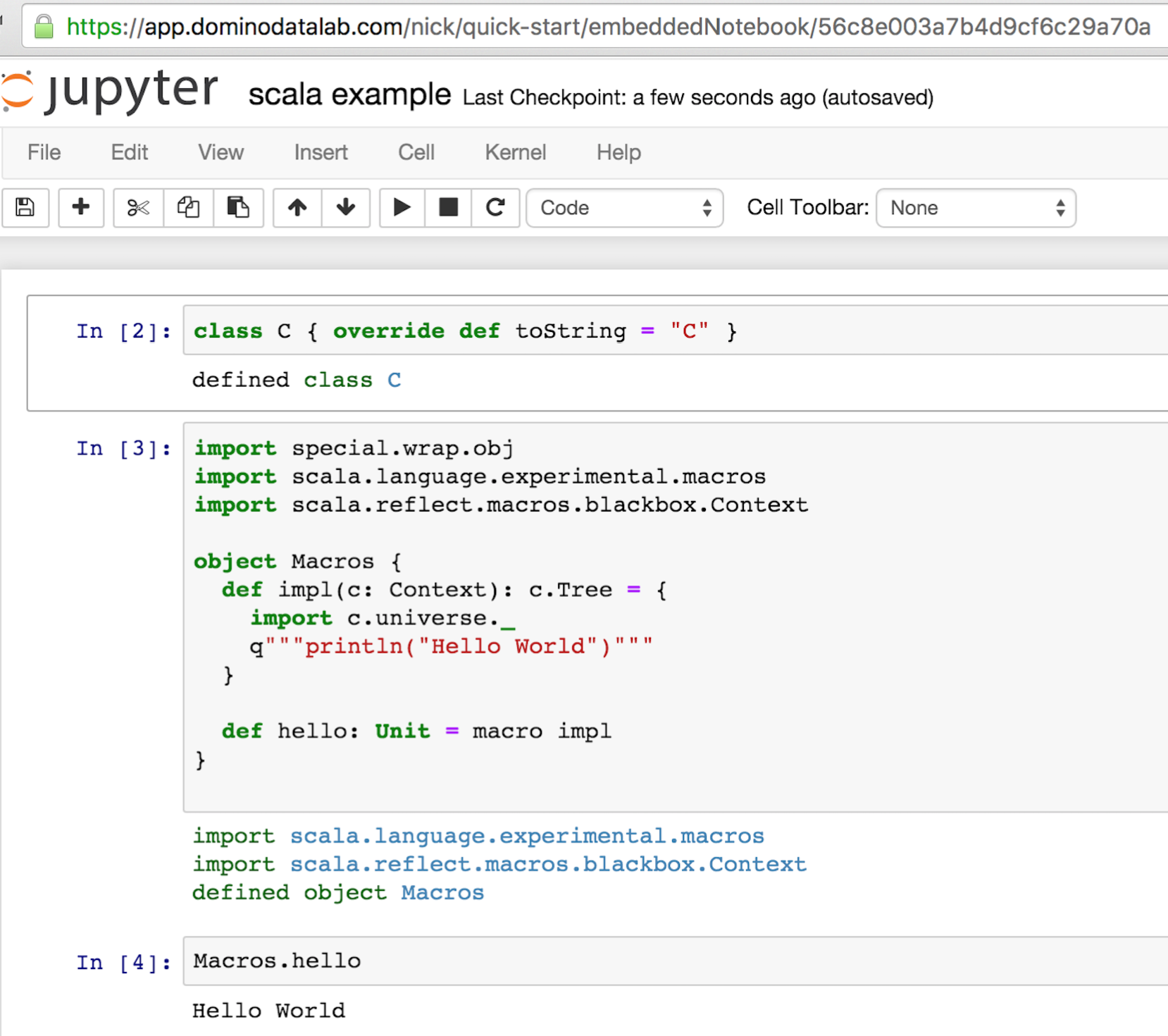 Jupyter Hub Screenshot 3