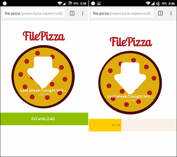 File Pizza Screenshot 2